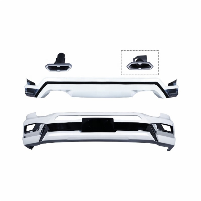 Front/Rear Bumper Car Exhaust Pipe Bodykit For Toyota LC300 Land Cruiser 300 Body Upgrade